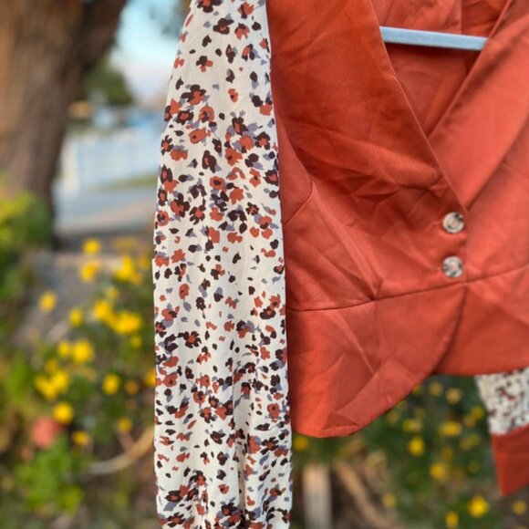 Orange Blouse - Picture 2 of 2